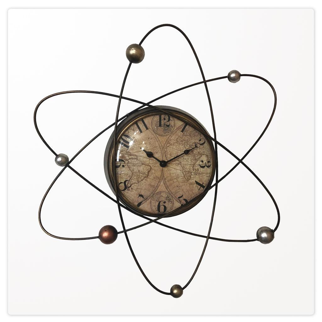 110109|Atom Retro Wall Clock 2/CS Default Title