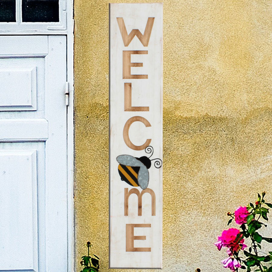 120214|Cottage Wall Sign with ''Welcome'' Message 24/case Default Title