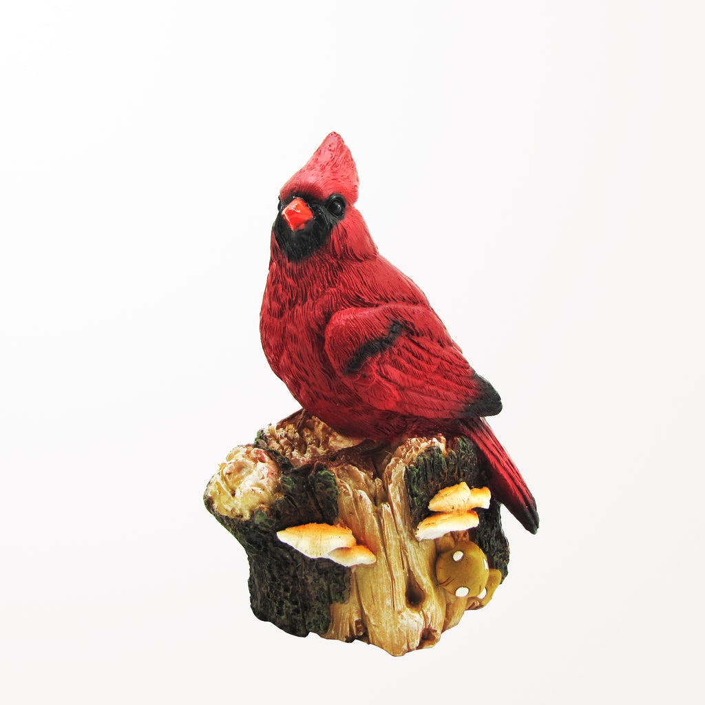 016048|Cardinal Figurine on a Stump 36/CS Default Title