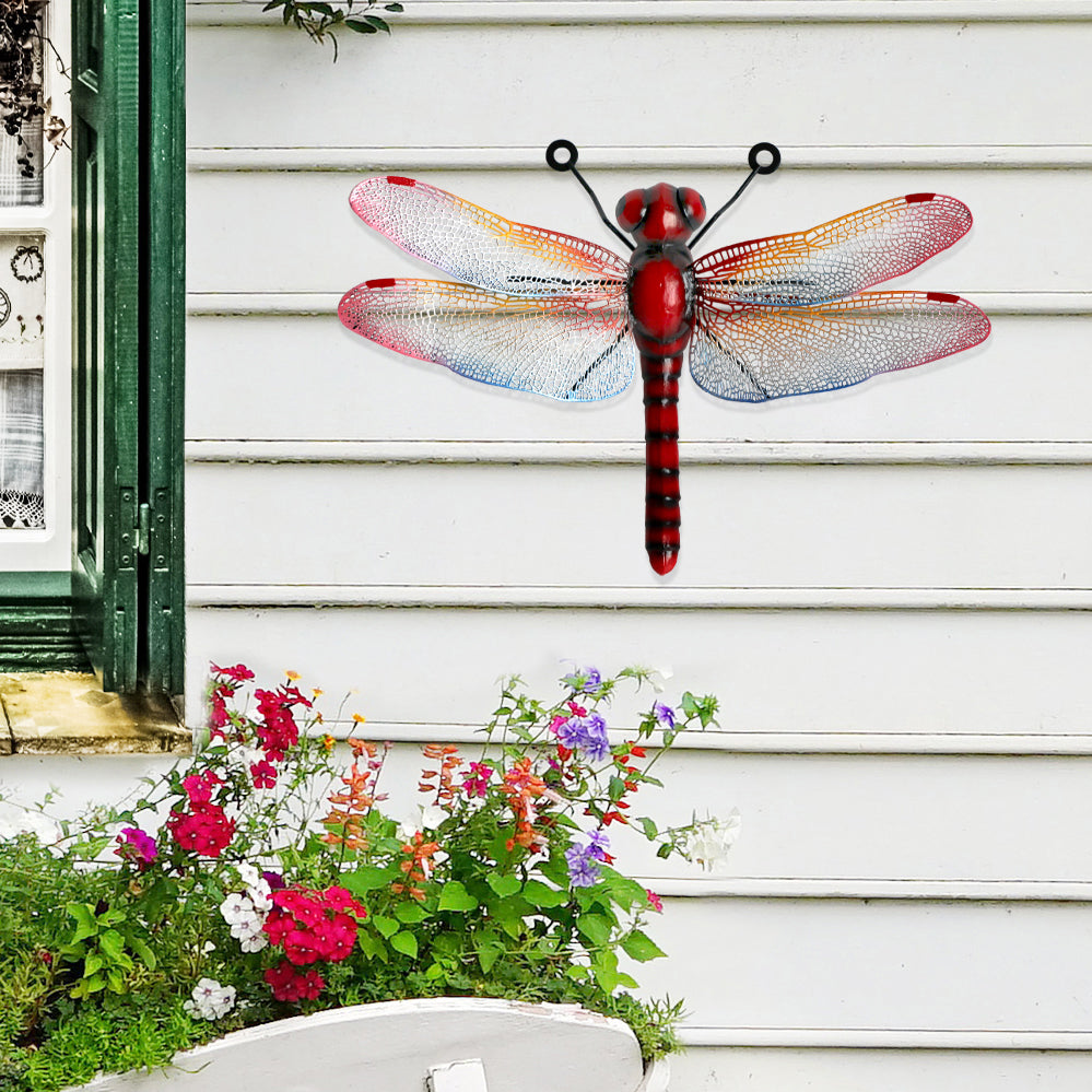 Red Dragonfly Wall Art 16/CS Default Title