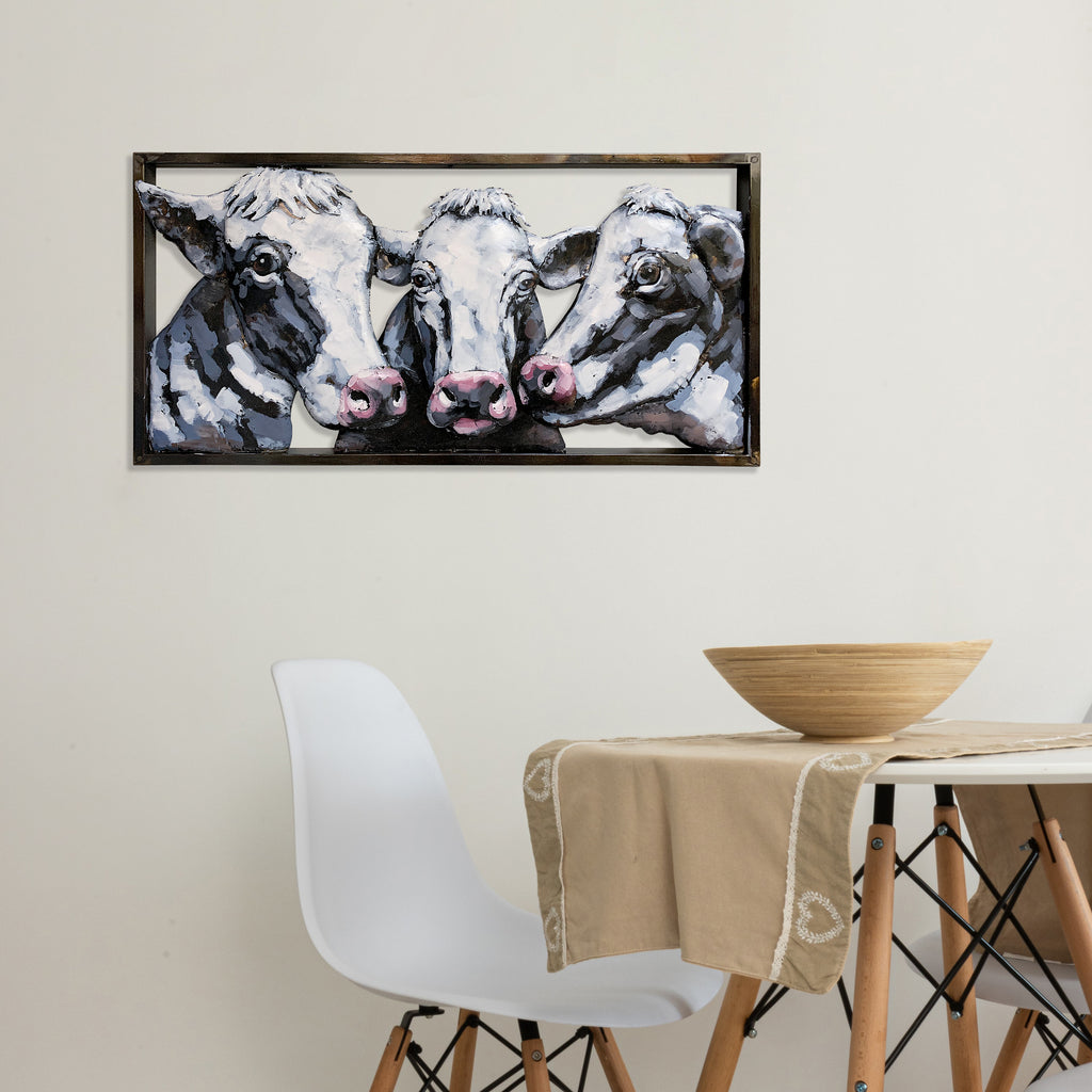 070301|Cow Trio - 3D Metal Painting 1/CS Default Title