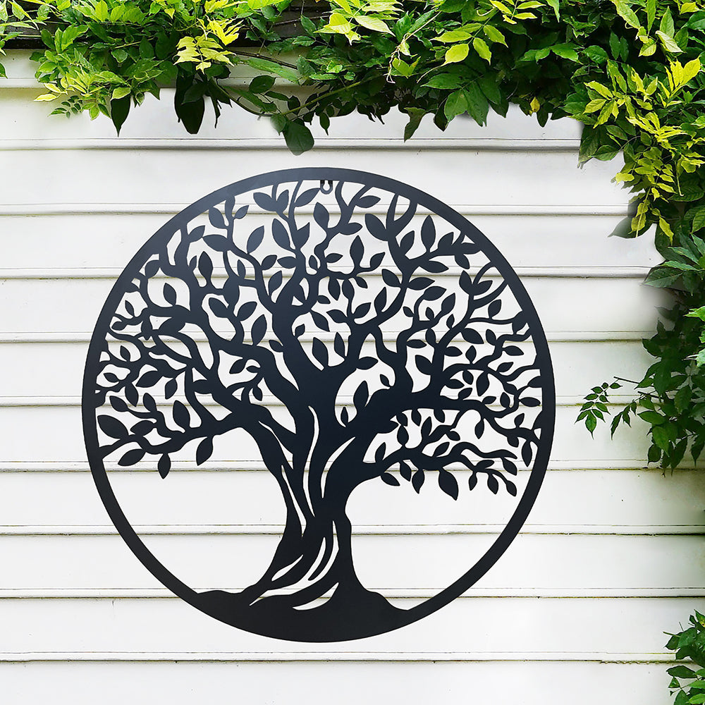 Arbre De Vie Décoration Murale Art Mural Décoration Fleur De Vie