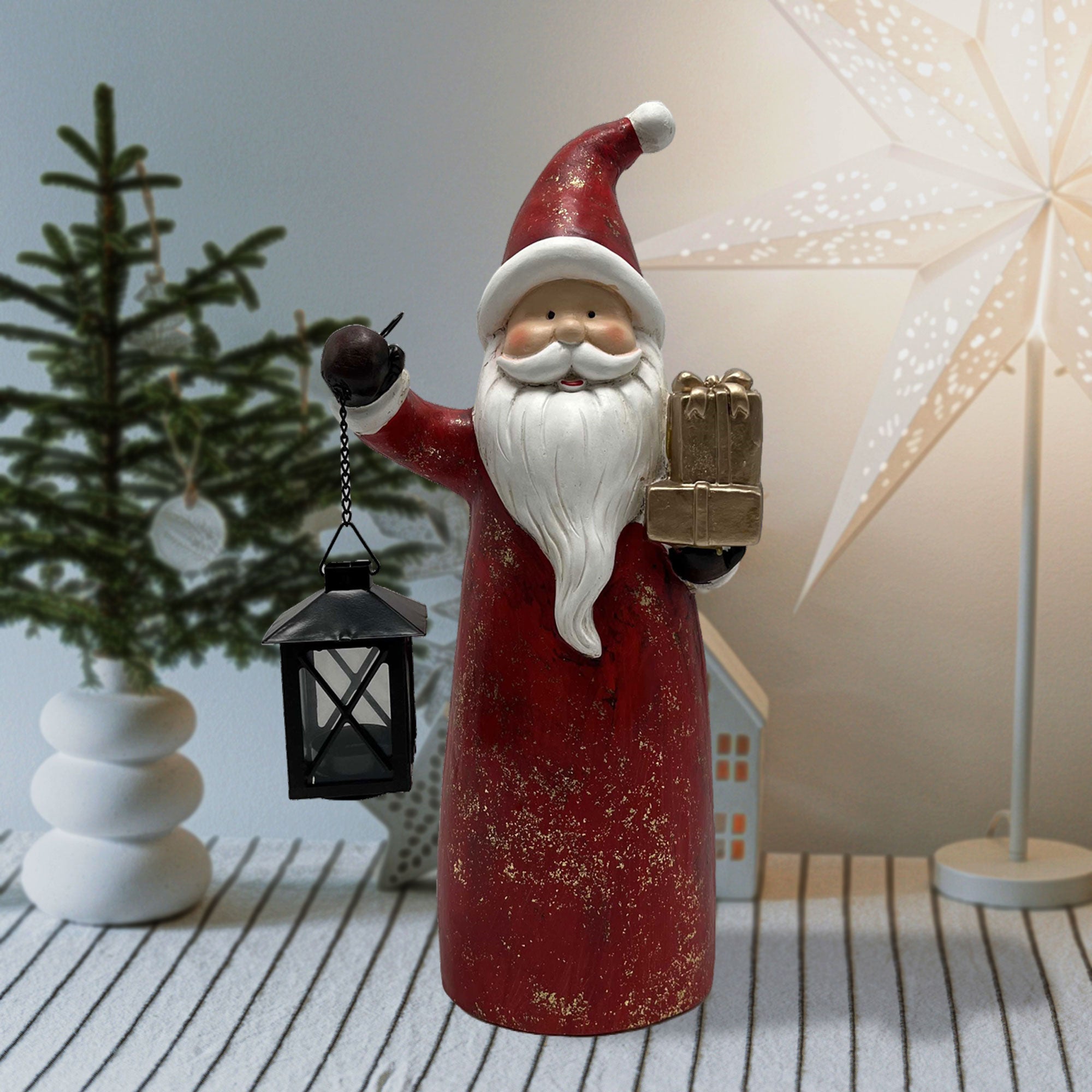 Diffuseur Père Noël Baci Milano Cosy Xmas gold