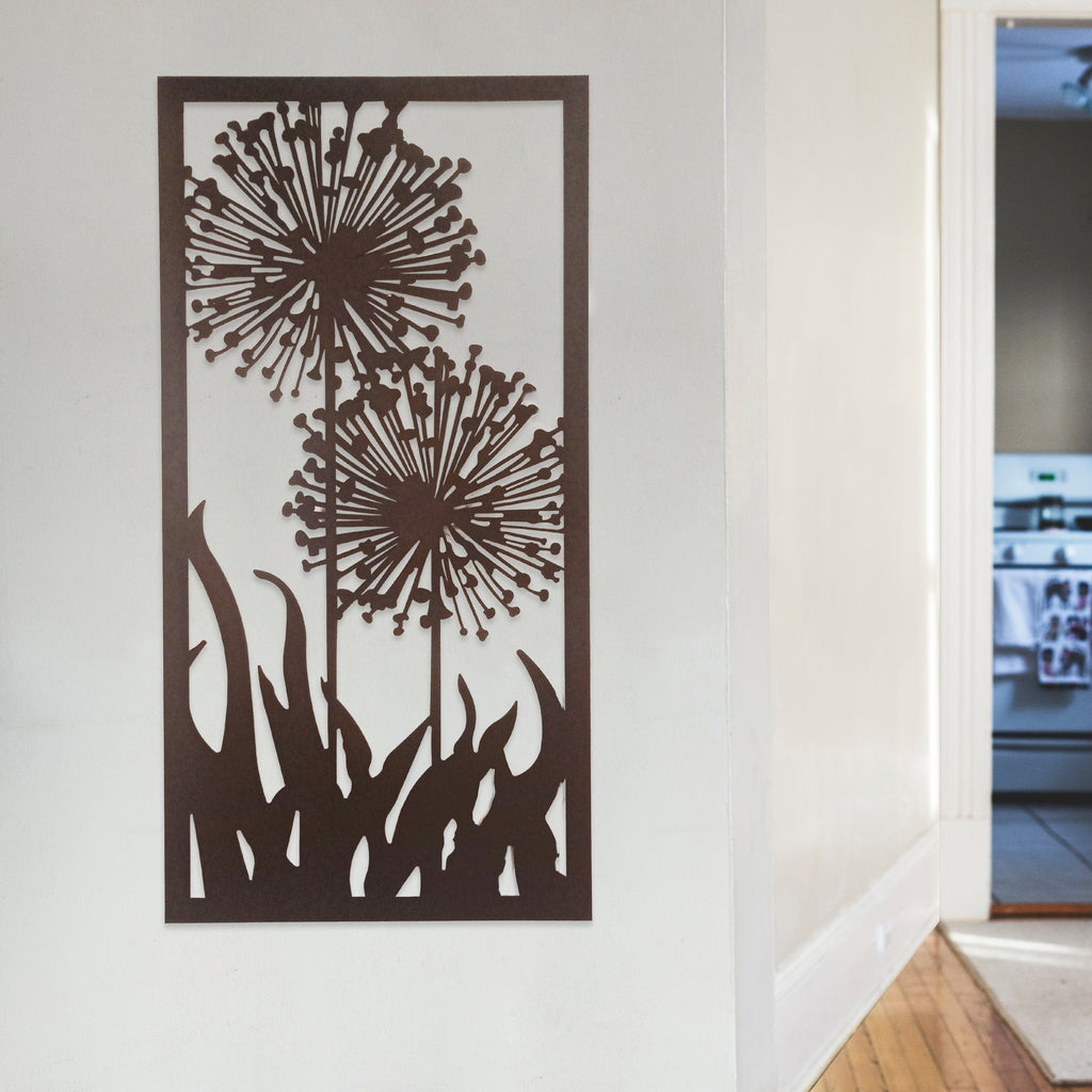 056081|Dandelions Laser Cut Wall Décor 2/CS Default Title