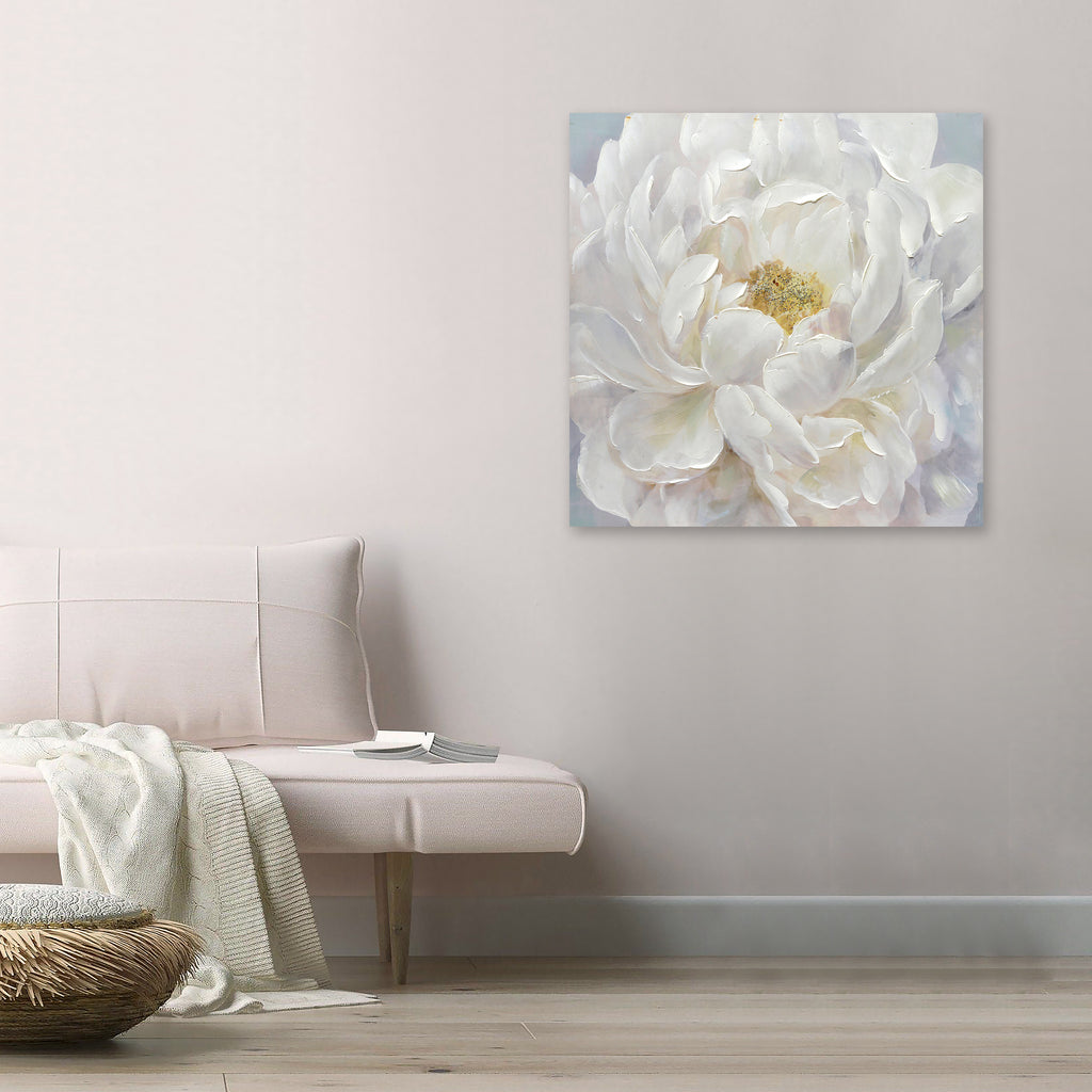 080402|White Peony - Oil Painting 2/case Default Title
