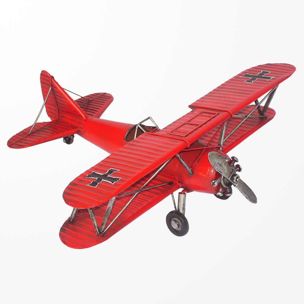 068070|Red Baron Style Biplane - Metal 8/CS Default Title