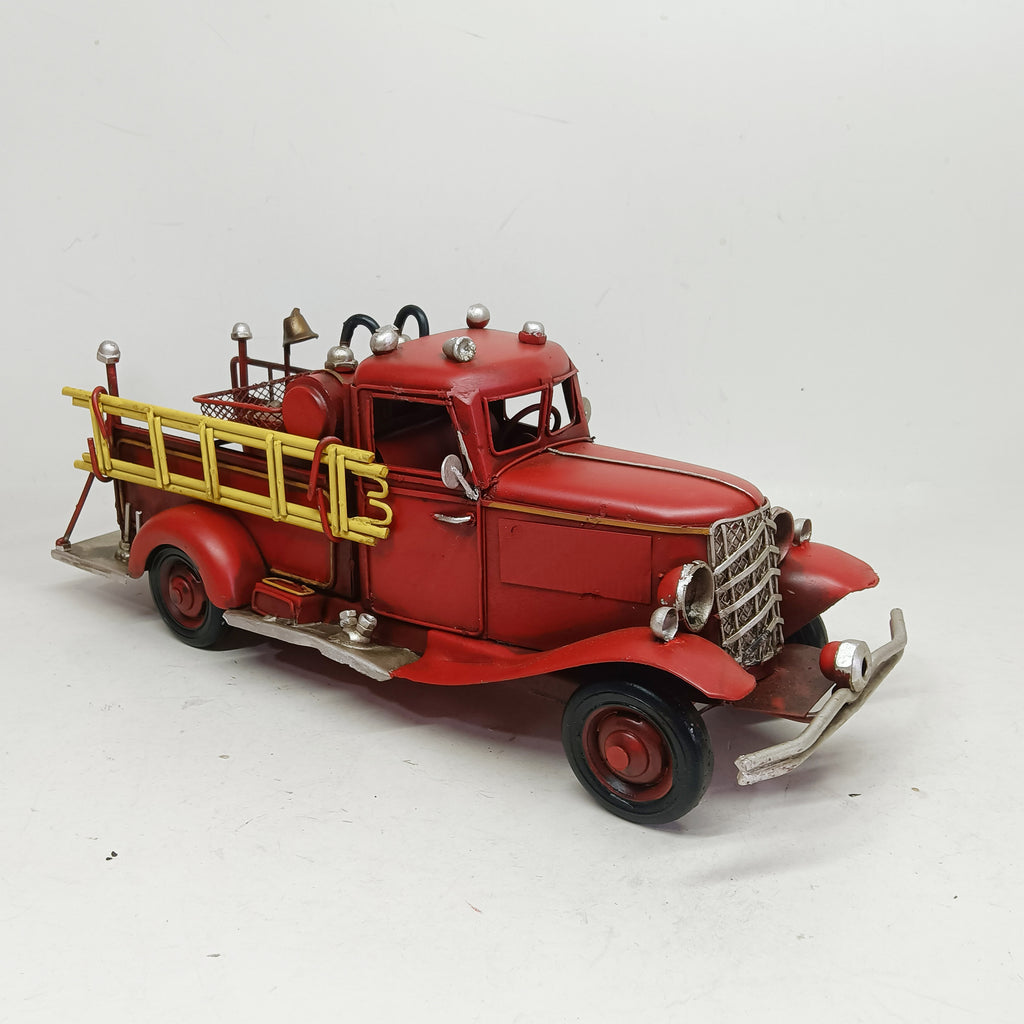 068040|Antique Red Fire Truck - Metal 6/CS Default Title