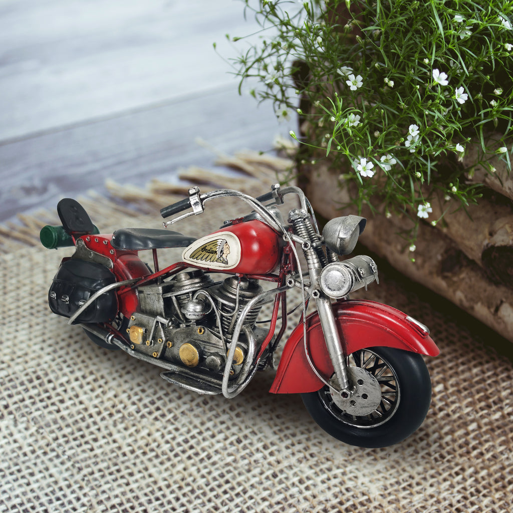 068015|Classic Red Motorcycle - Metal 6/CS Default Title