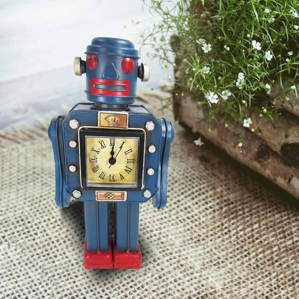 068010|Tin Toy Robot Clock 12/CS Default Title