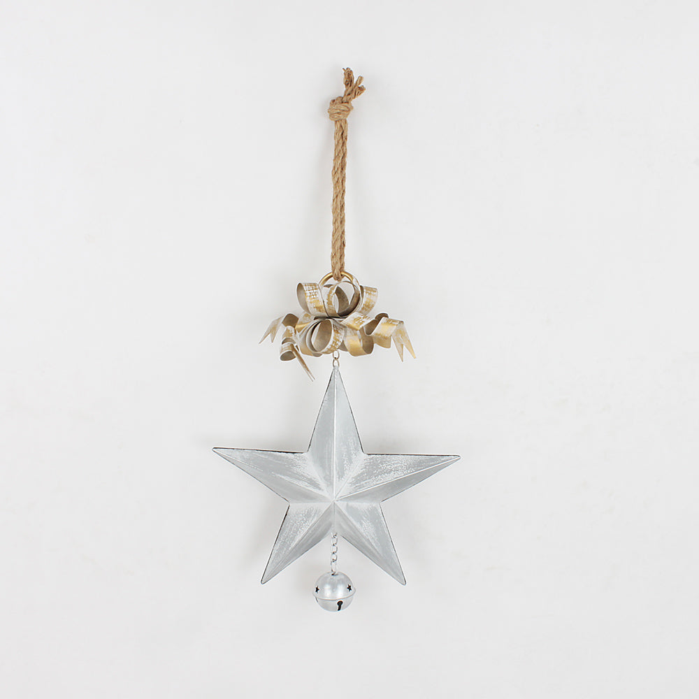 Hanging Silver Star 10PC/CASE Default Title