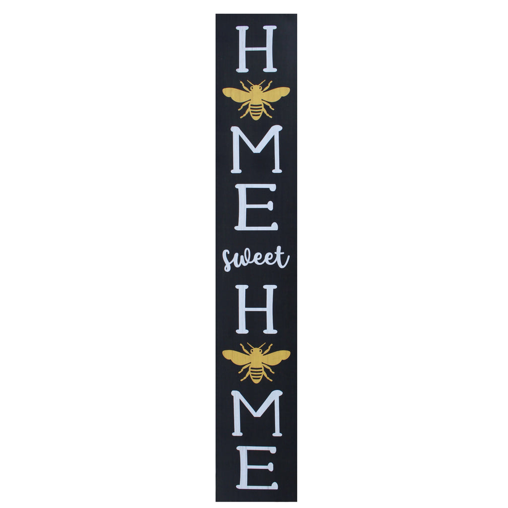 120214|Vertical "Home Sweet Home" Sign w/Bees 3/CS Default Title