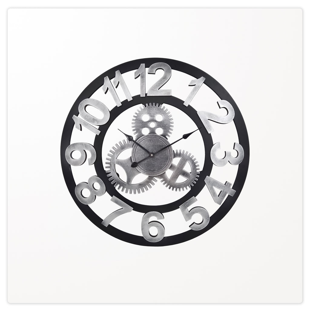 110102|Gears and Numbers Wall Clock Small 12/CS Default Title