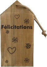 120701|Wood Sign Board (Felicitations) 120/CS Default Title
