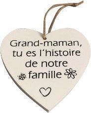 120606|Decorative Wall Hanging with Family Message of Gratitude, french 12 /CS Default Title