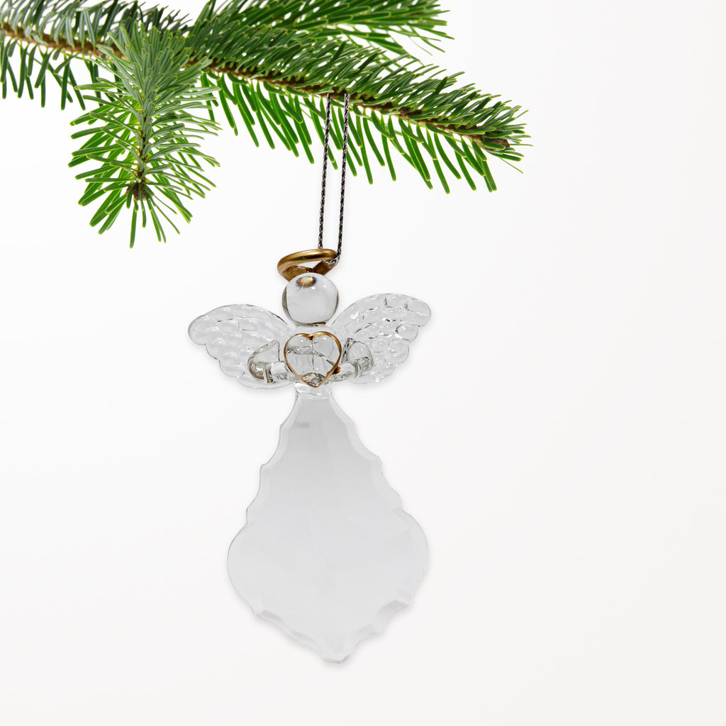 016074|Crystal Angel Christmas Ornament 216/CS Default Title