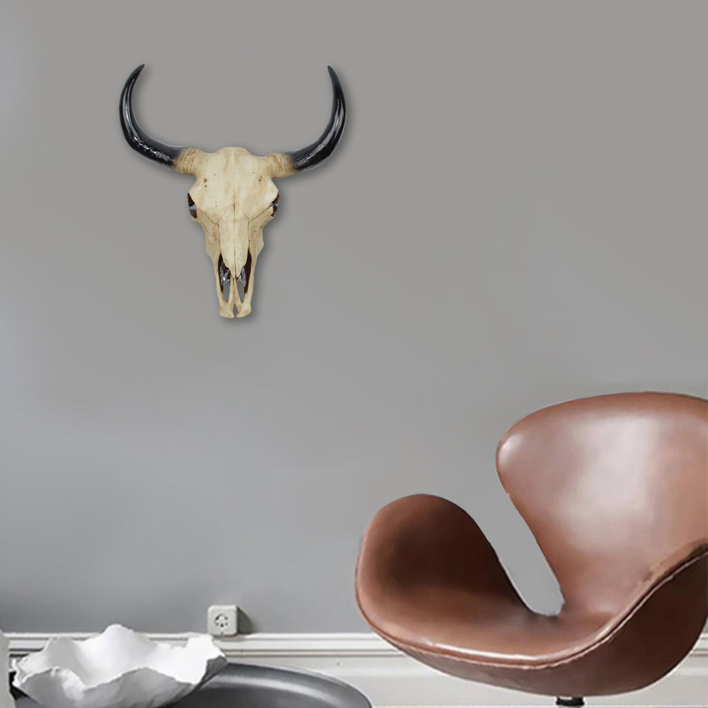 058063|Large Bull Skull, Wall Décor 2/case Default Title