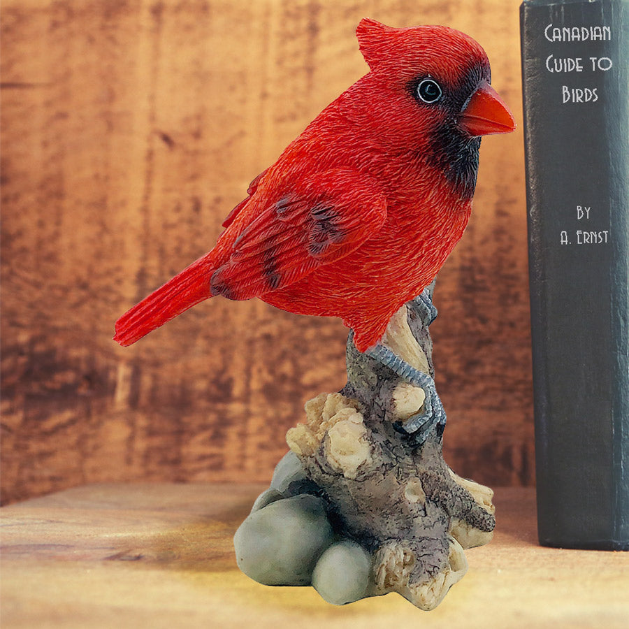 140117|Perched Cardinal Figurine 18/case Default Title
