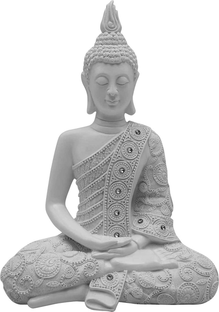 170301|White with Gems Sitting Thai Buddha 2/CS Default Title