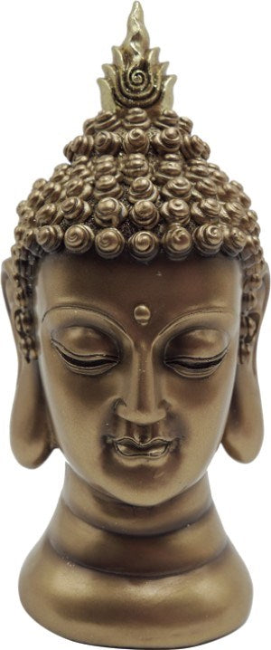 170310|Antique Gold Thai Buddha Head 18/case Default Title