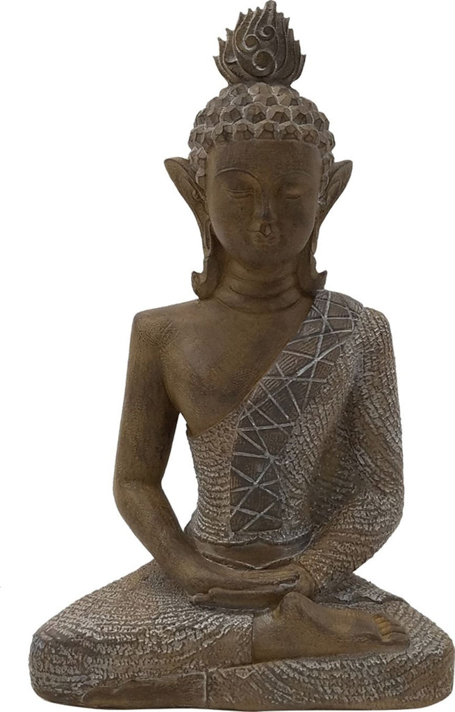 170312|9.5" Meditating Thai Buddha 16/case Default Title