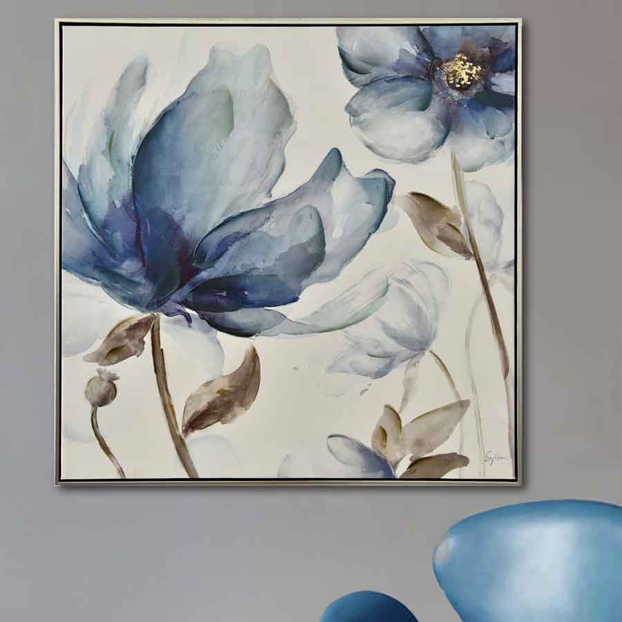 080405|Blue Flowers on Display Printing 2/cs Default Title