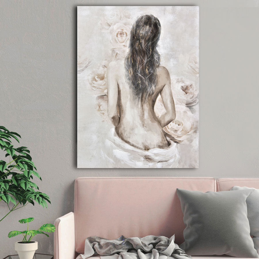 081002|Pale Woman - Oil Painting 1/case Default Title