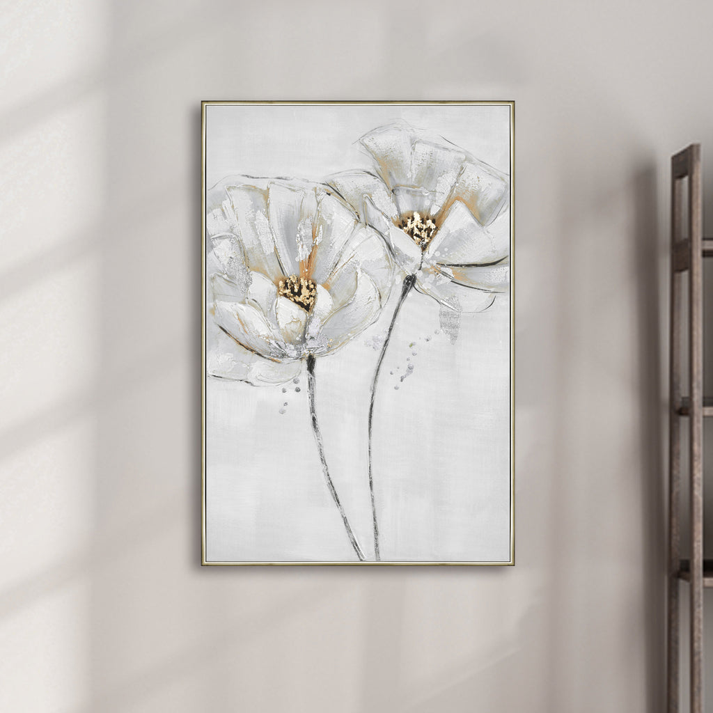 080402|Anemone Flowers Oil Painting A 1/CS Default Title