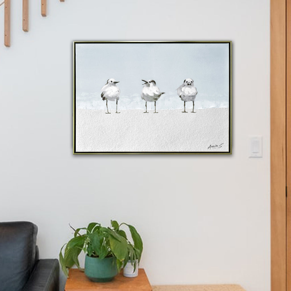 080701|The 3 Seagull Amigos Painting 1/CS Default Title