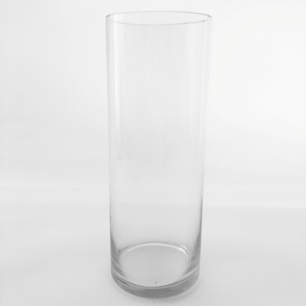 150301|20" Glass Cylinder Vase 6/CS Default Title