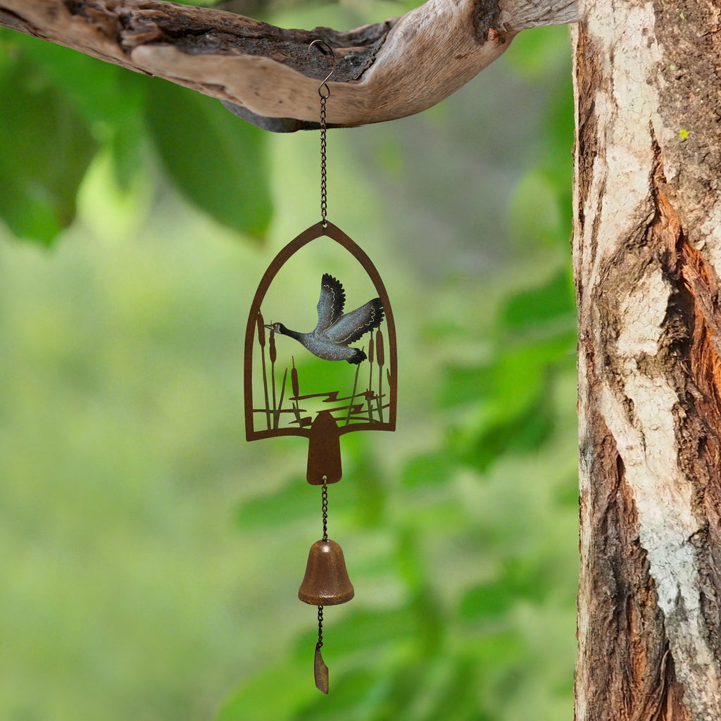 027055|Laser Cut Hanging Bell with Goose 24/CS Default Title