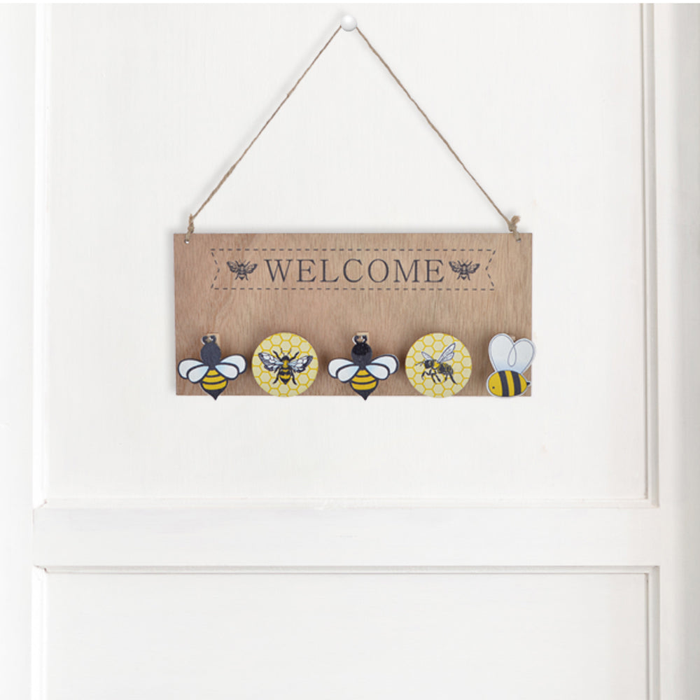 120507|Bee Welcome Sign & Note Holder144/CS Default Title