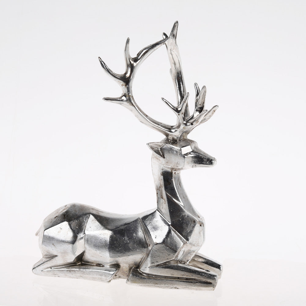 Silver Reindeer Figurine 16PC/CASE Default Title